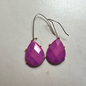 Kendra Scott Allison Teardrop Earrings in Purple